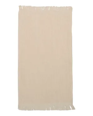 Q-Tees - Fringed Fingertip Towel - T100