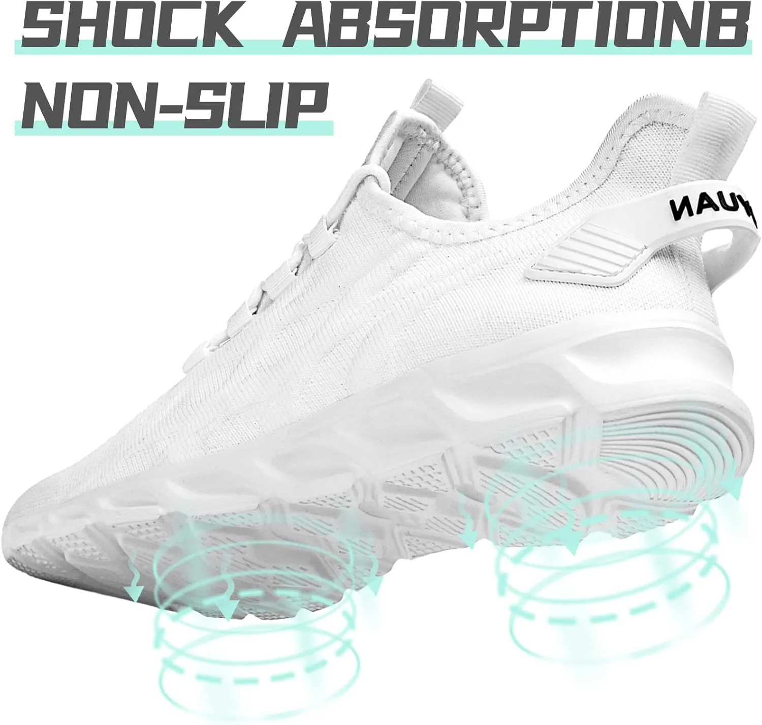 QIJGS Running Shoes for Men Gym Tennis Athletic Mesh Sneakers Lightweight Sports Fashion Workout Casual Shoes