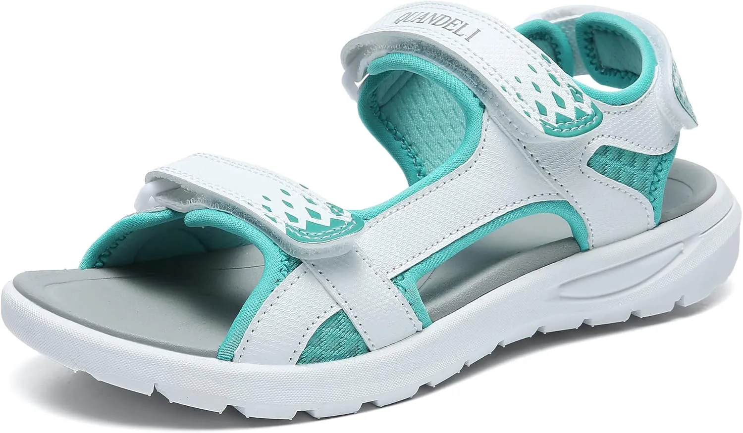 QUANDELI Women's Summer Waterproof Hiking Sandals - Comfortable, Lightweight, Open Toe Sandals for Outdoor, Beach, Travel