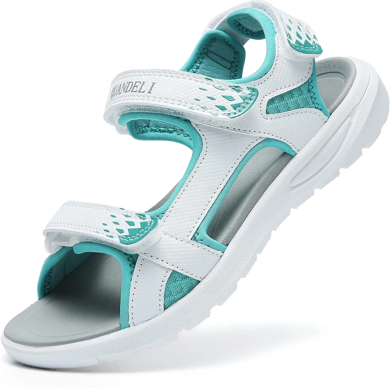 QUANDELI Women's Summer Waterproof Hiking Sandals - Comfortable, Lightweight, Open Toe Sandals for Outdoor, Beach, Travel