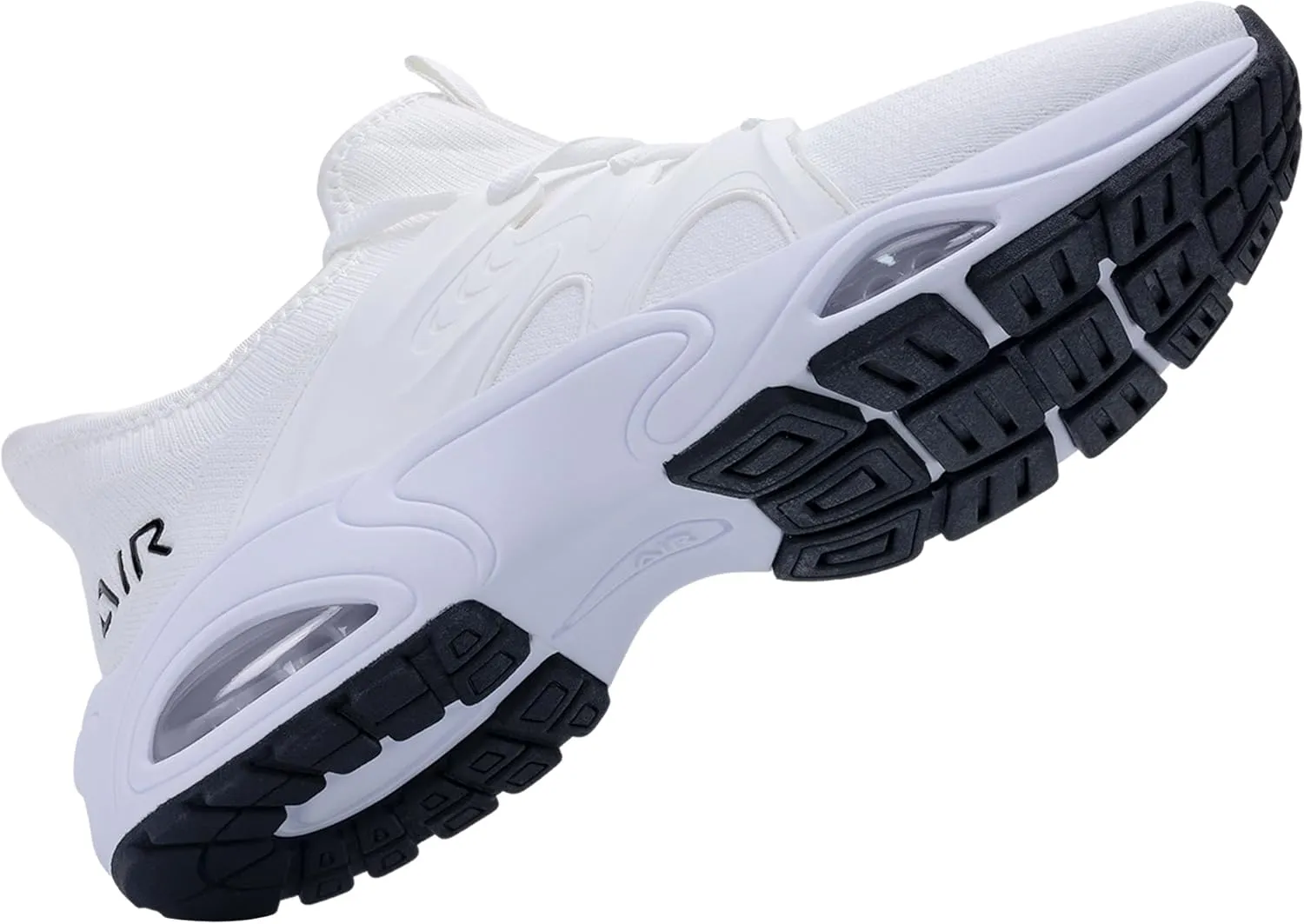 Quseek Men's Slip On Walking Shoes Running Comfortable Air Tennis Breathable Non Slip Athletic Gym Workout Cross Training Sneakers US Size 8-13