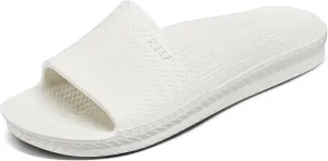 Reef Women's Water Scout Slide Sandal, White, 7