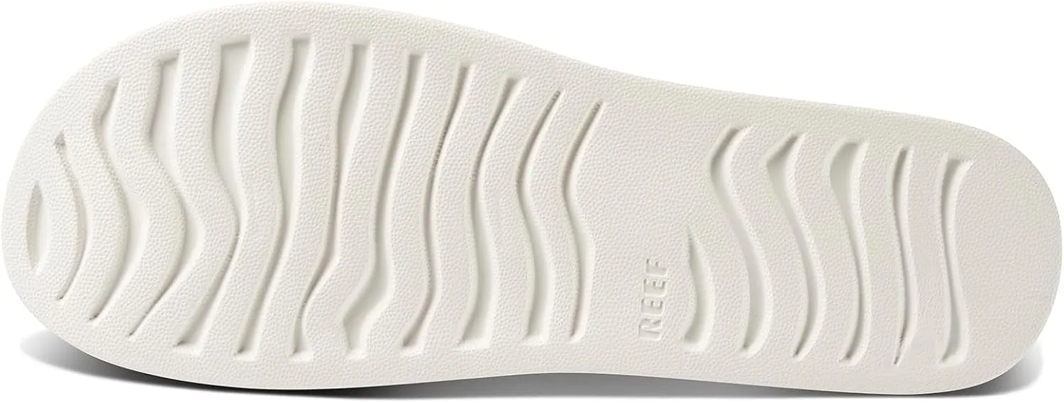 Reef Women's Water Scout Slide Sandal, White, 7