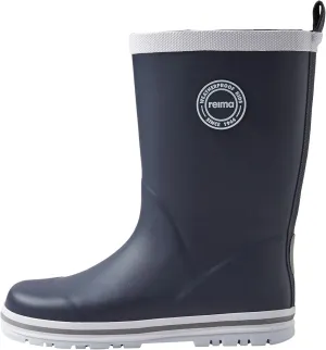 Reima Taika Kids Waterproof Outdoor Rain Boots for Girls & Boys, Navy Blue, 4/4.5 Big Kid