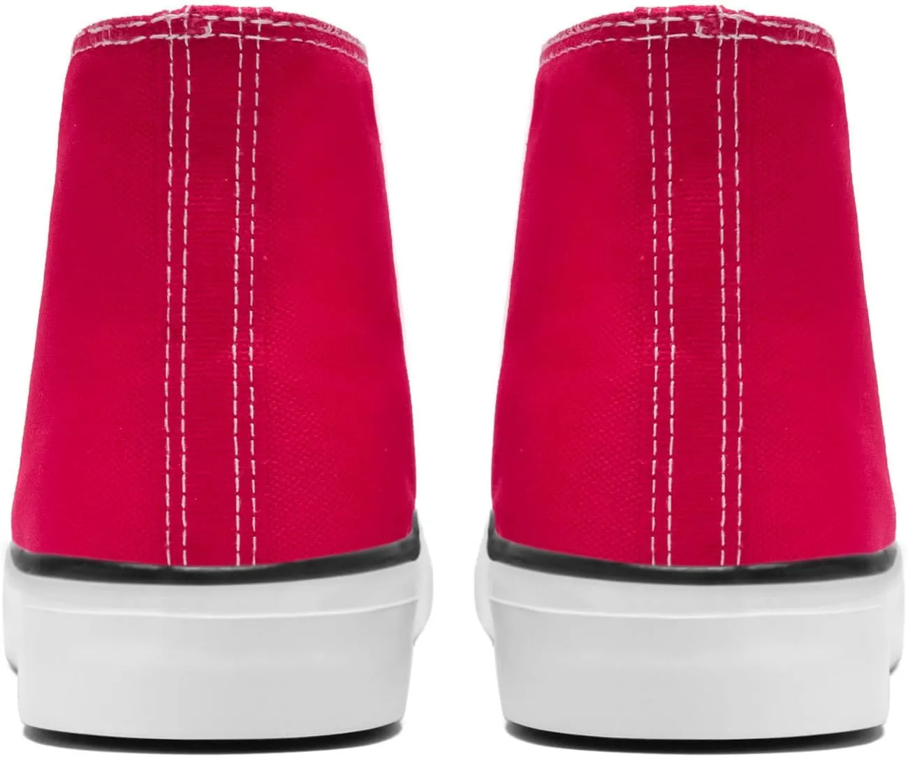 rosyclo Canvas Shoes for Women and Men, High Top Canvas Sneakers Fashion Lace Up Comfortable Womens Classic Casual Tennis Walking Shoes