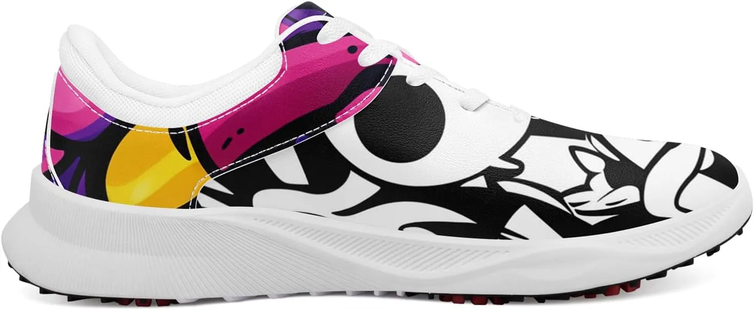 Running Shoes Waterproof Fashion Sneaker Tennis Shoes Athletic Gym Trainer Lace-up Walking Shoes for Women Men