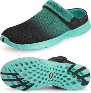 SAGUARO Men's Women's Quick Dry Garden Shoes Lightweight Breathable Gardening Clog Water Shoes Mesh Sandals for Sports Outdoor Beach Pool Exercise
