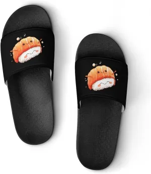 Salmon Sushi Hug PVC Home Slippers Beach Shower Sandals Summer Non-Slip Outdoor Shoes for Men Women