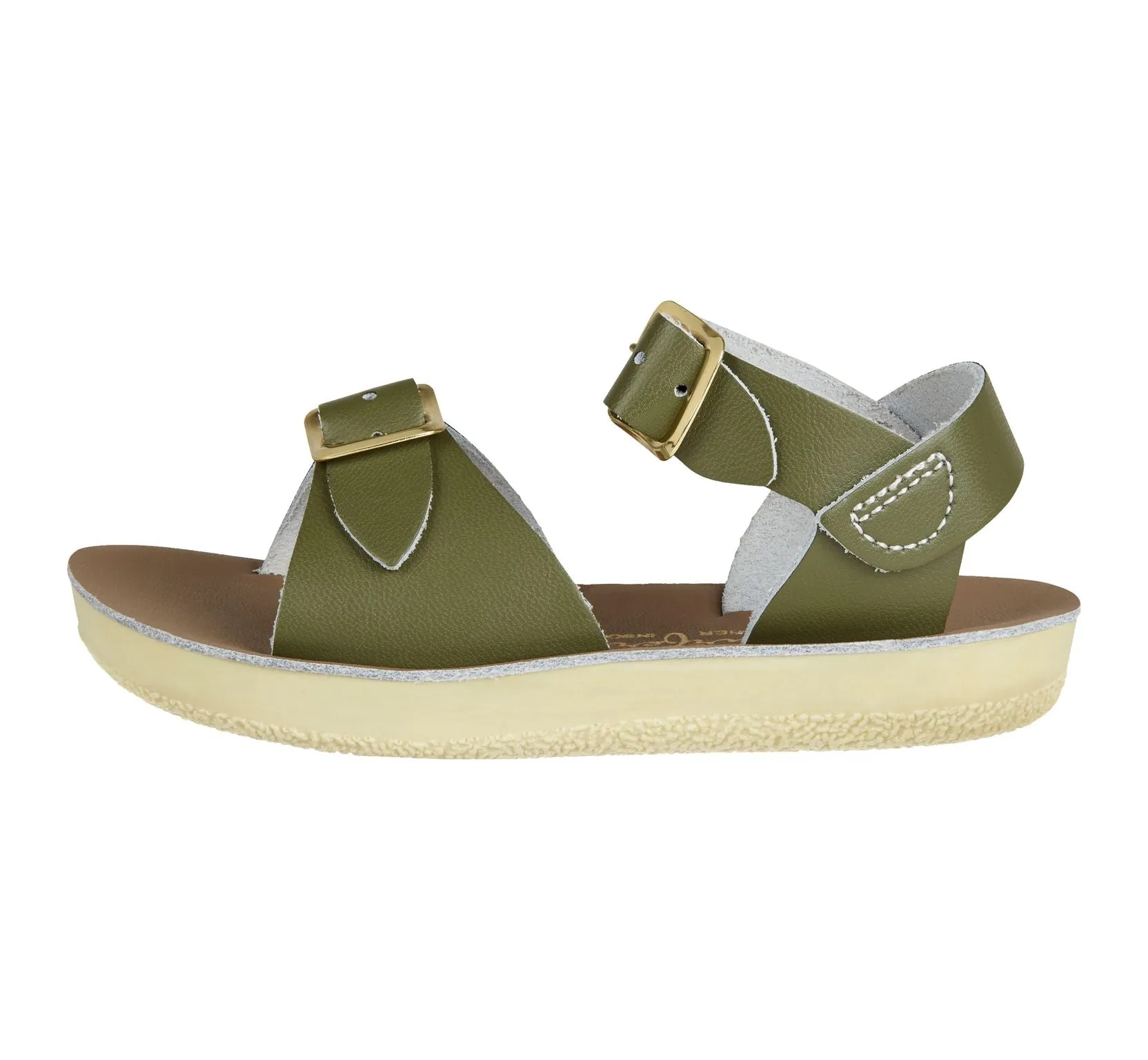 Salt-Water Kids Sandals | Surfer Sun San | Olive