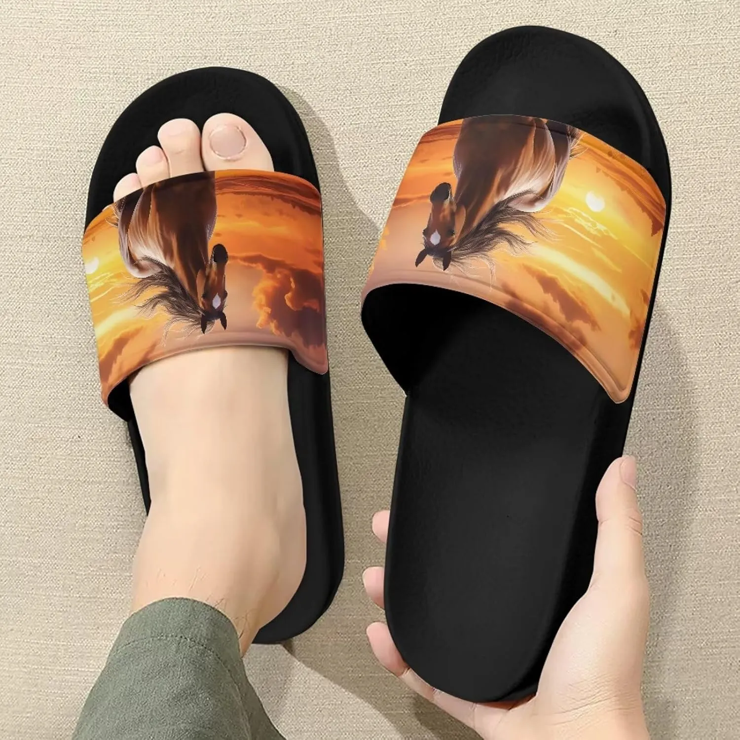 Sandals Shoes for Women Summer Pool Slides Women's Lightweight House Shoes