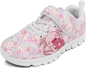 School Sneakers for Girls Boys Running Tennis Shoes Kids Slip on Shoes