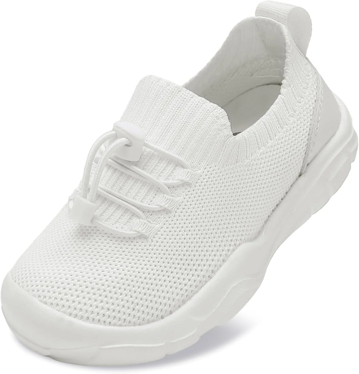 Scurtain Toddler Shoes Boys Girls Tennis Shoes Kids Barefoot Shoes Slip on Sneakers Breathable Walking Running Shoes