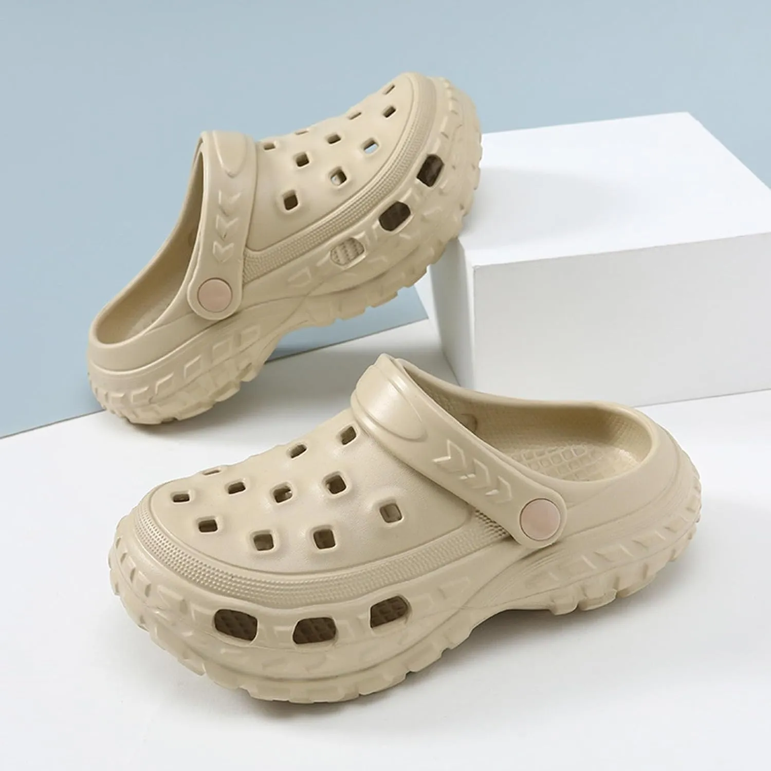 SECHRITE Boys Girls Classic Garden Clogs Shoes for Kids Waterproof Water Shoes Indoor Outdoor Slippers - Toddler/Little Kid/Big Kid