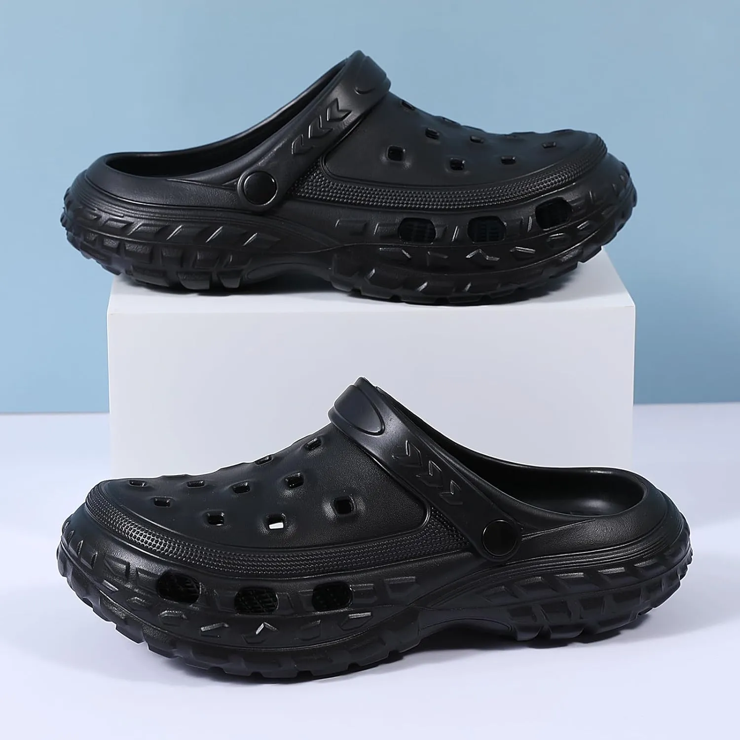 SECHRITE Boys Girls Classic Garden Clogs Shoes for Kids Waterproof Water Shoes Indoor Outdoor Slippers - Toddler/Little Kid/Big Kid