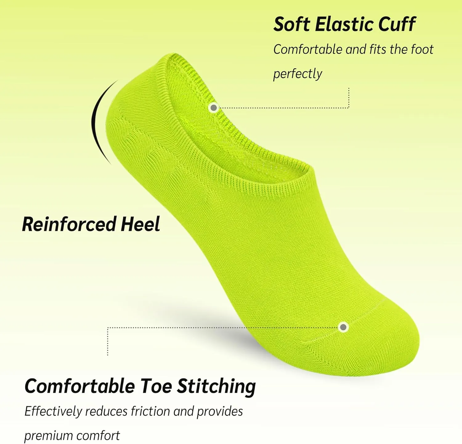 SERISIMPLE Low Cut Thin Womens Viscose Bamboo Socks No Show Invisible Non Slip with Grips Lightweight Liner Flats 6 Pairs