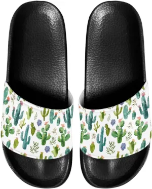 Slide Sandals for Ladies Casual Pillow House Sandals Open Toe Comfortable Shower Shoes Non-Slip Sport Shoes Beach Dress Shoes Easy to Clean