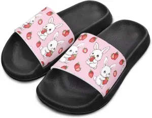 Slides for Kids Summer Slippers Lightweight Beach Sandals for Teen Girls