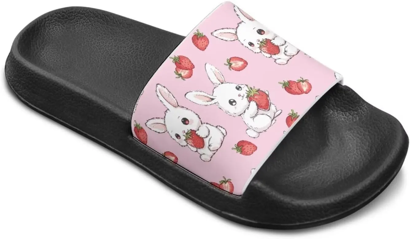 Slides for Kids Summer Slippers Lightweight Beach Sandals for Teen Girls