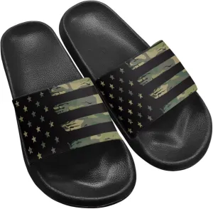 Slippers for Women Men Non Slip Quick Drying Shower Slides Bathroom Sandals EVA Flat Sandals
