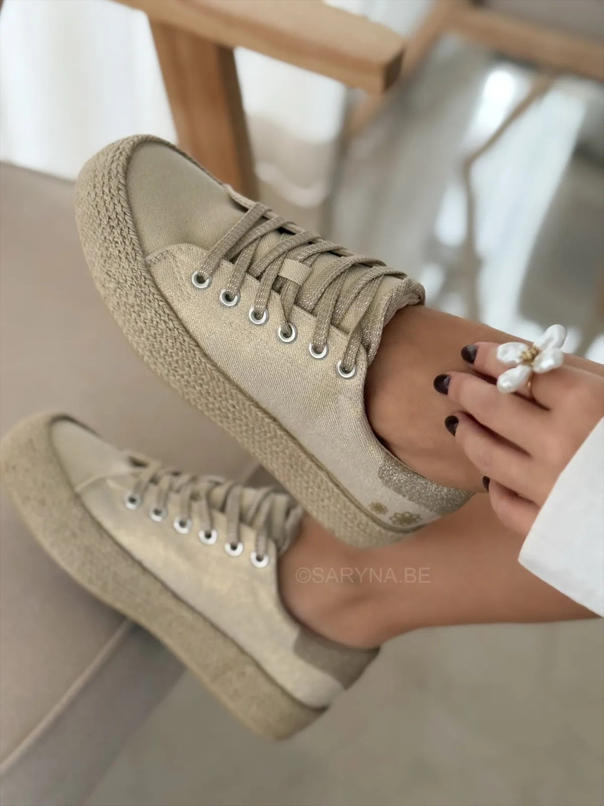 Sneakers « DAYANA » BEIGE