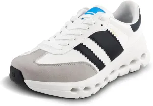 Sneakers for Women Men Non-Slip Work Shoes Casual Lace-Up Tennis Shoes Womens Fashion Sneakers - Lightweight Arch Support All-Day Comfort Sneakers