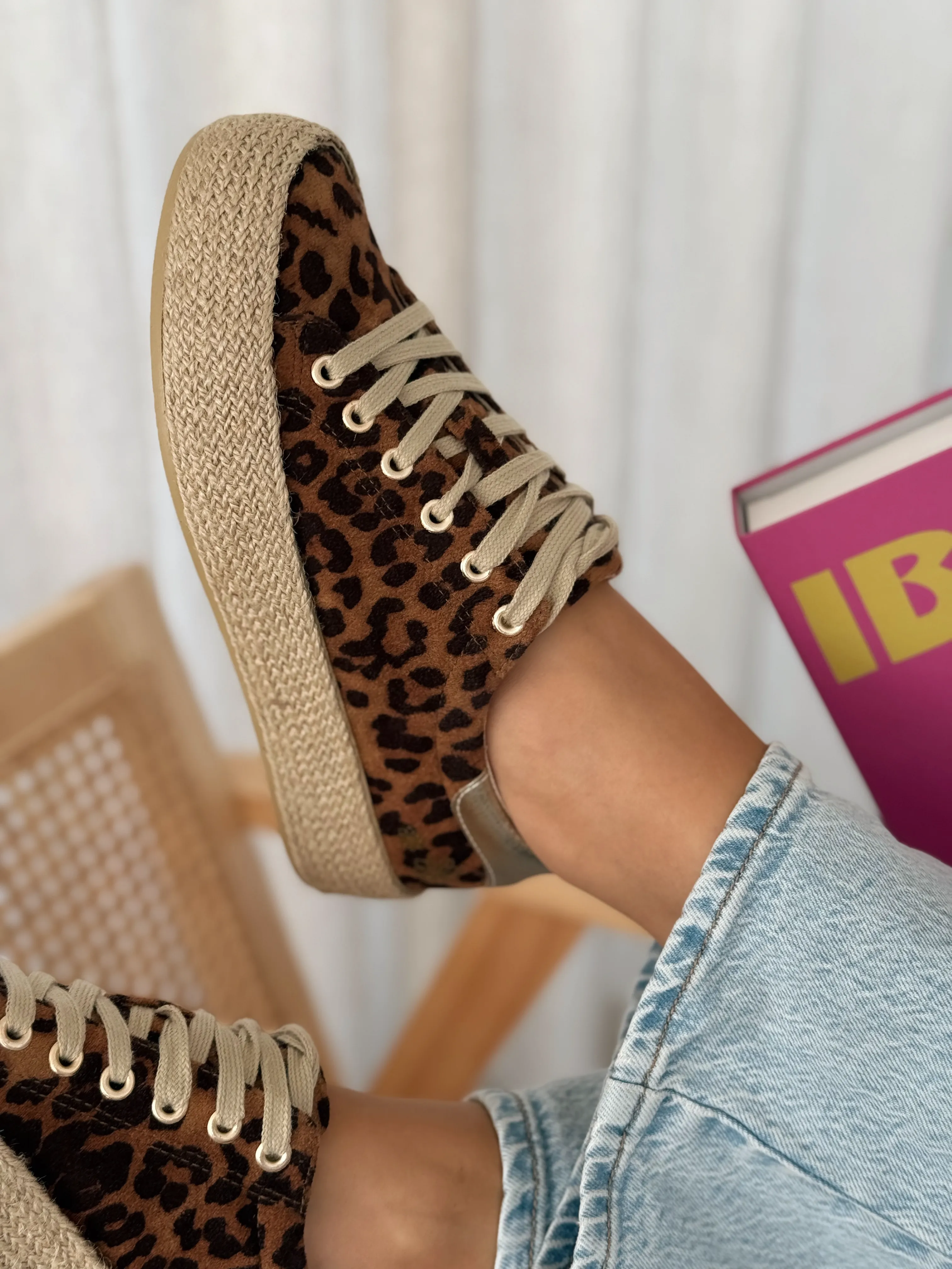 Sneakers « JILL » LEOPARD