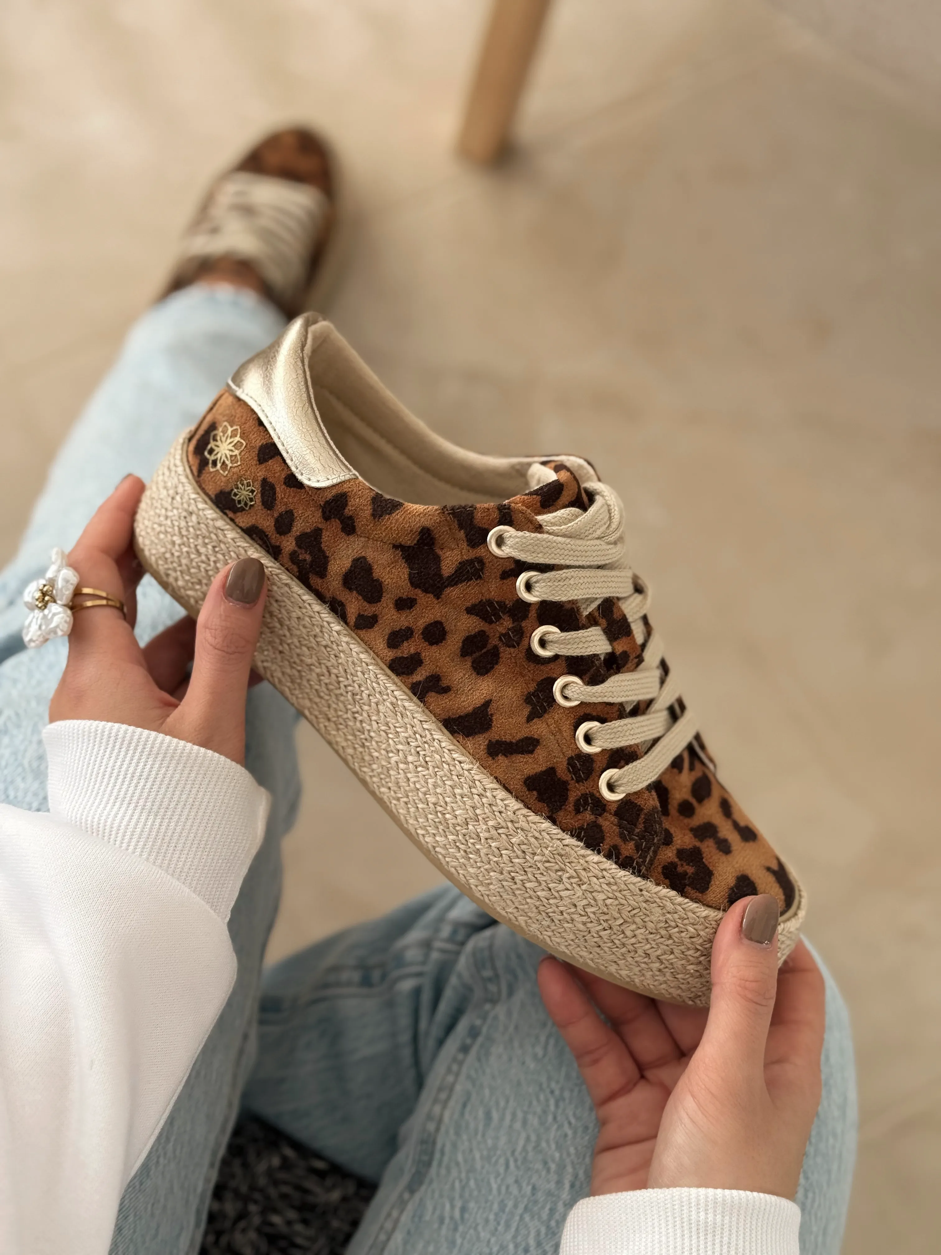 Sneakers « JILL » LEOPARD
