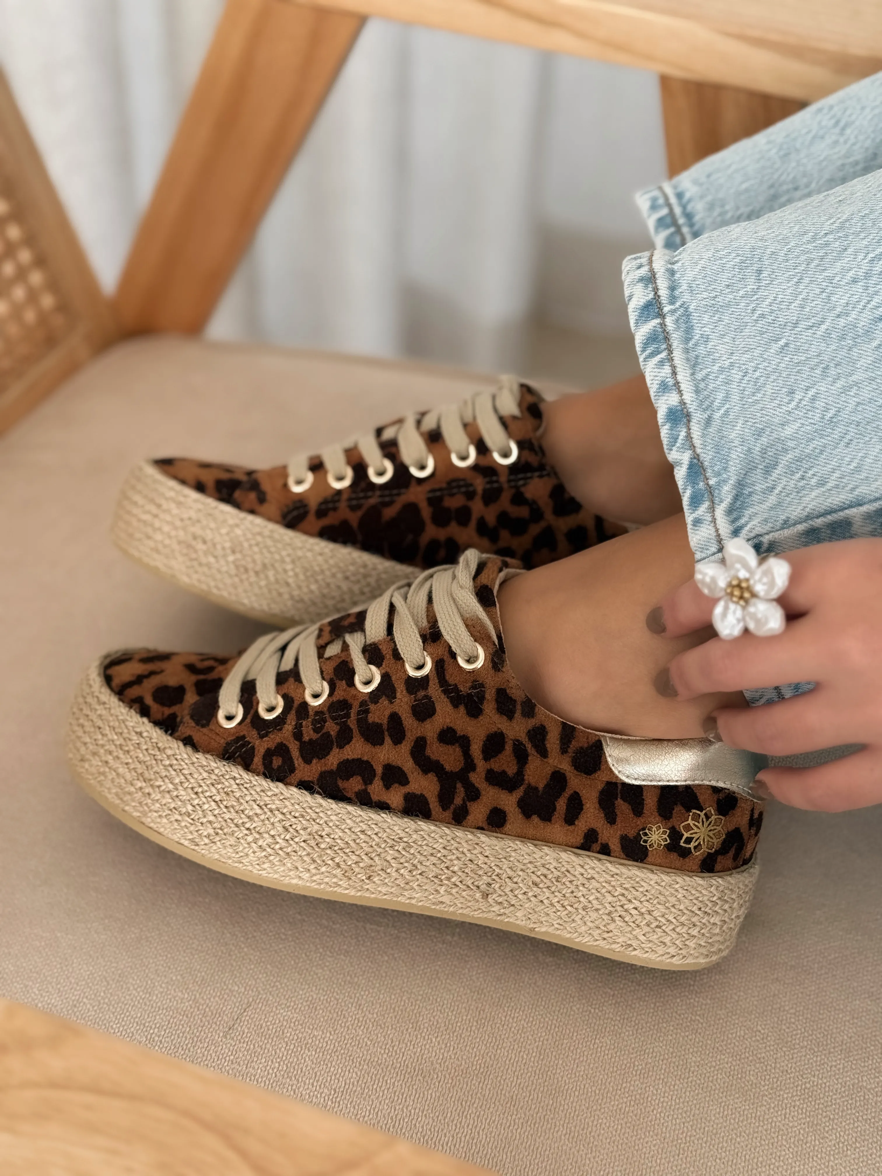Sneakers « JILL » LEOPARD
