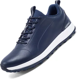 Spikeless Golf Shoes Men Waterproof Golf Shoes Comfortable Breathable Golf Footwear Mens Golf Sneakers Golf Walking Shoes