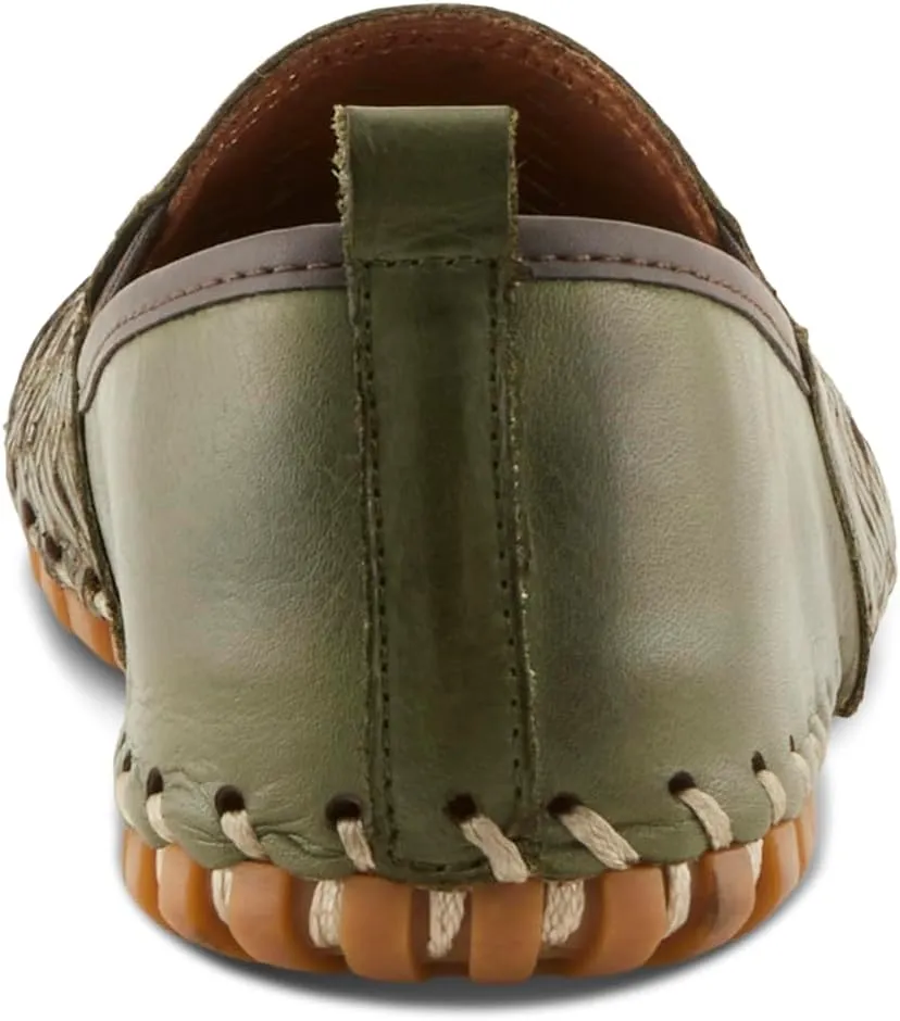 Spring Step Kapri Women's Leather Loafers with Arch Support & Removable Insole