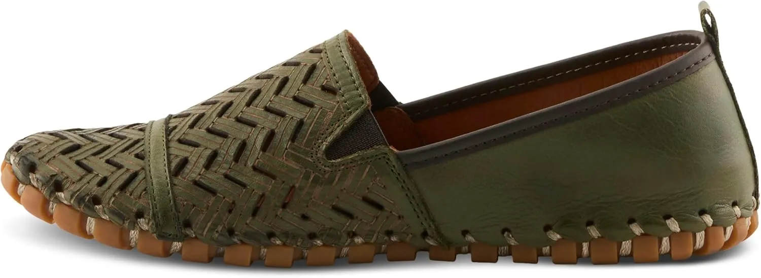 Spring Step Kapri Women's Leather Loafers with Arch Support & Removable Insole