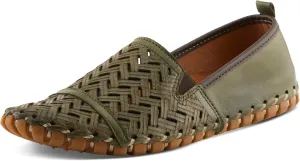 Spring Step Kapri Women's Leather Loafers with Arch Support & Removable Insole