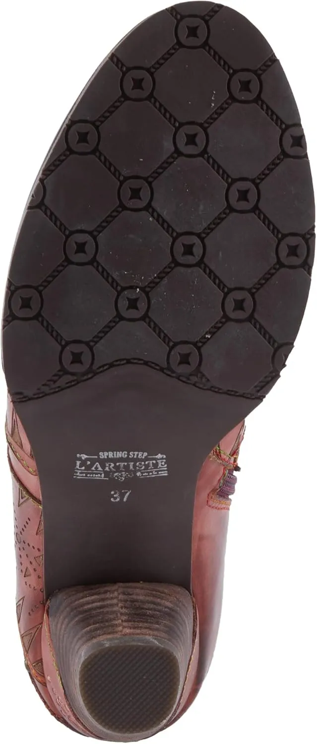 Spring Step L'Artiste Niobe Women's Standout Bootie - Bold Design, Impeccable Quality, Edgy Ankle Boots