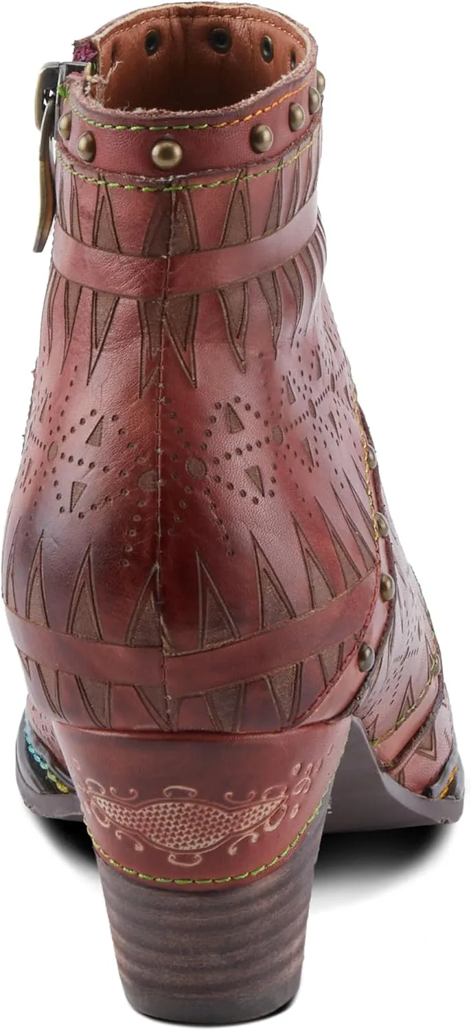 Spring Step L'Artiste Niobe Women's Standout Bootie - Bold Design, Impeccable Quality, Edgy Ankle Boots