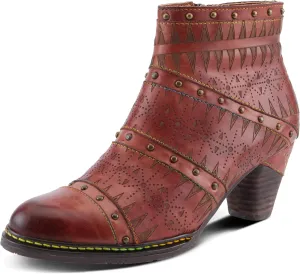 Spring Step L'Artiste Niobe Women's Standout Bootie - Bold Design, Impeccable Quality, Edgy Ankle Boots