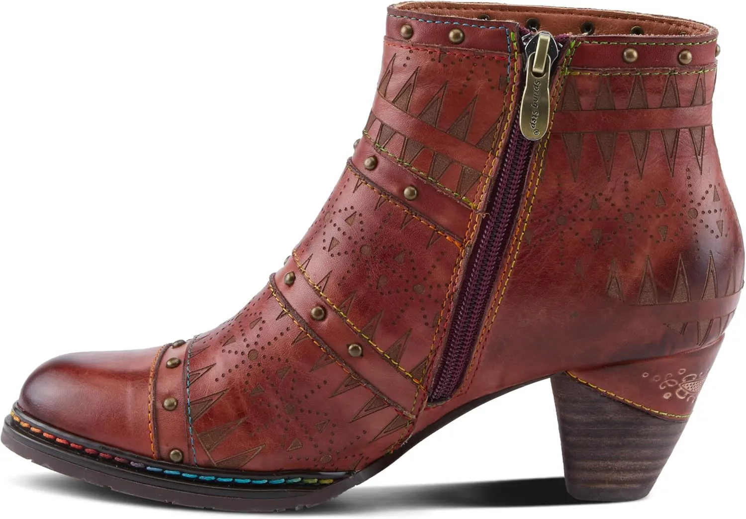 Spring Step L'Artiste Niobe Women's Standout Bootie - Bold Design, Impeccable Quality, Edgy Ankle Boots