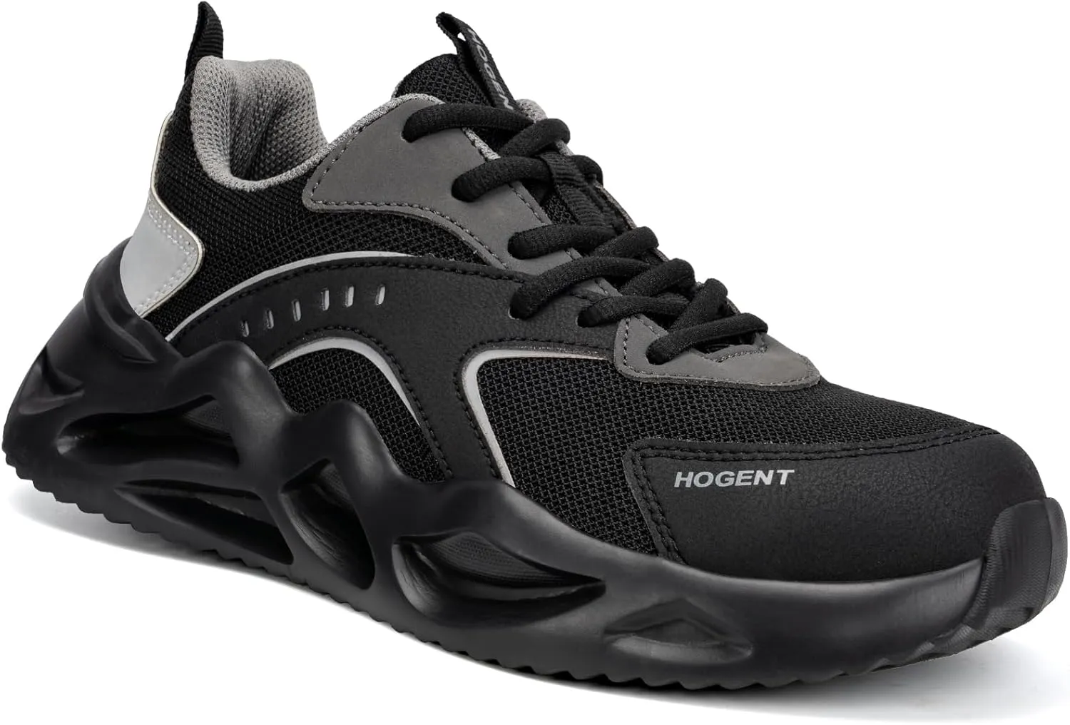 Steel Toe Shoes for Men Women Safety Work Sneakers Indestructible Comfortable Lightweight Breathable Construction Sneakers Anti Smashing Puncture Proof Air Cushion