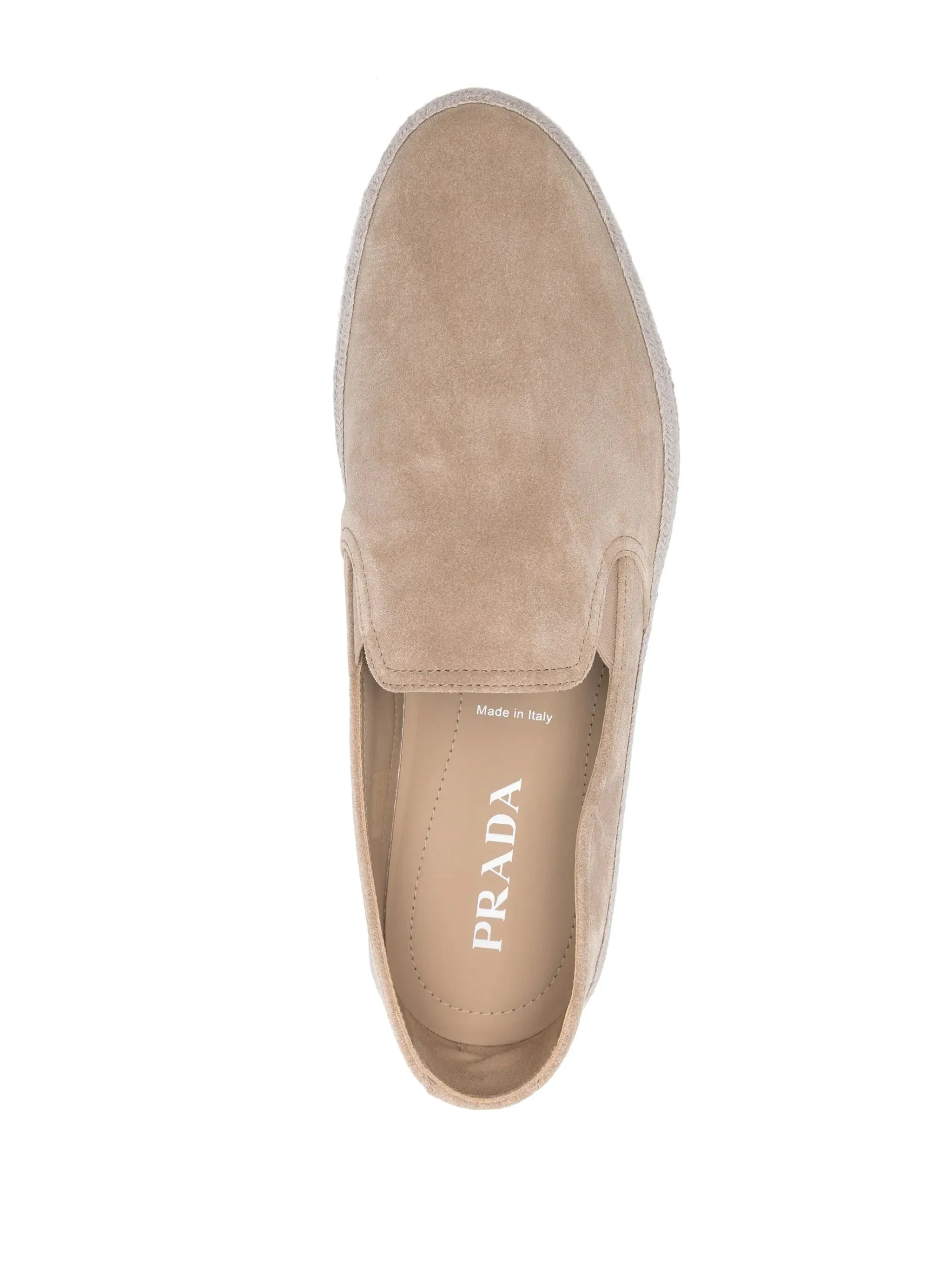 Suede Slip-on Espadrilles
