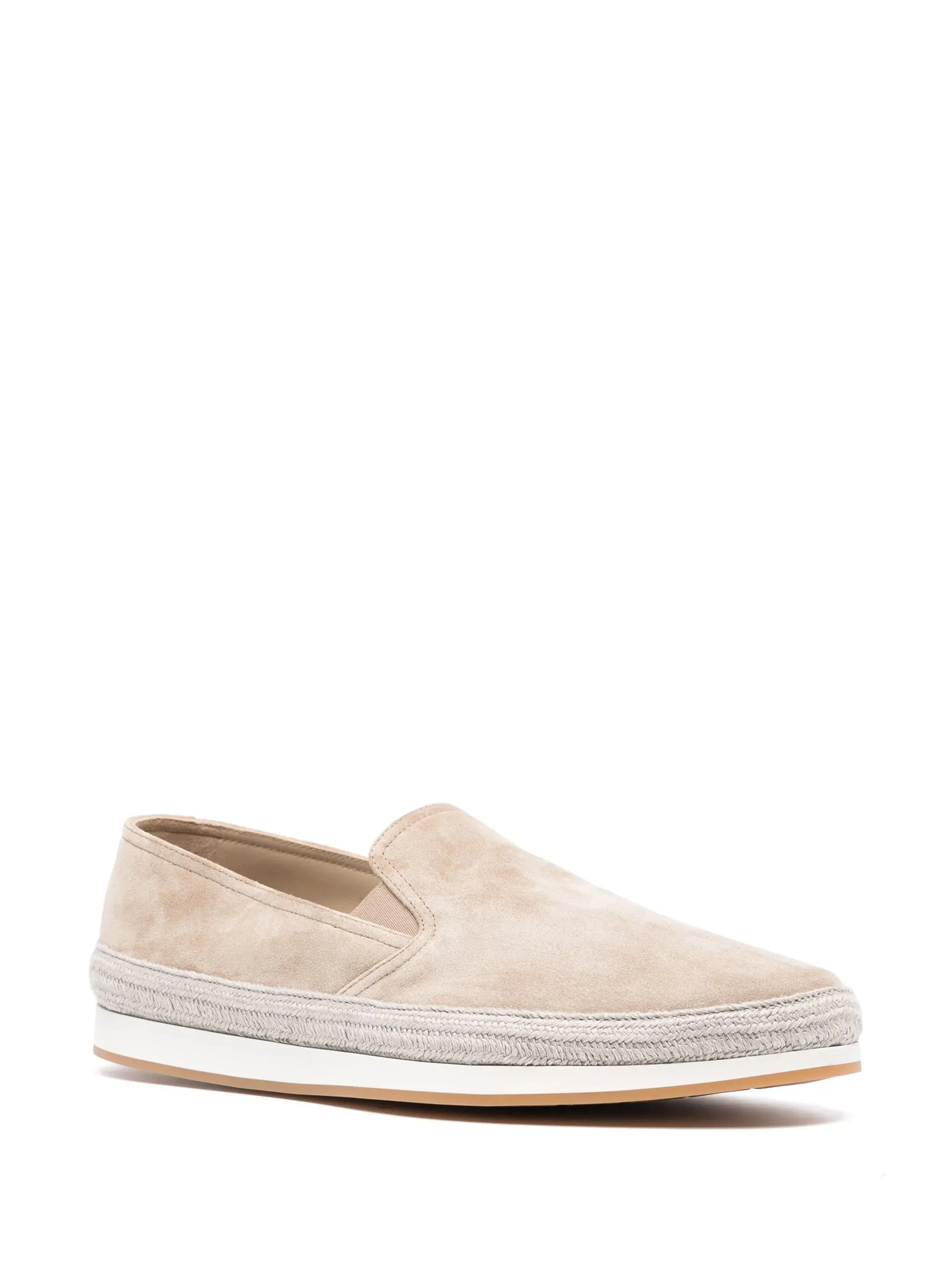 Suede Slip-on Espadrilles