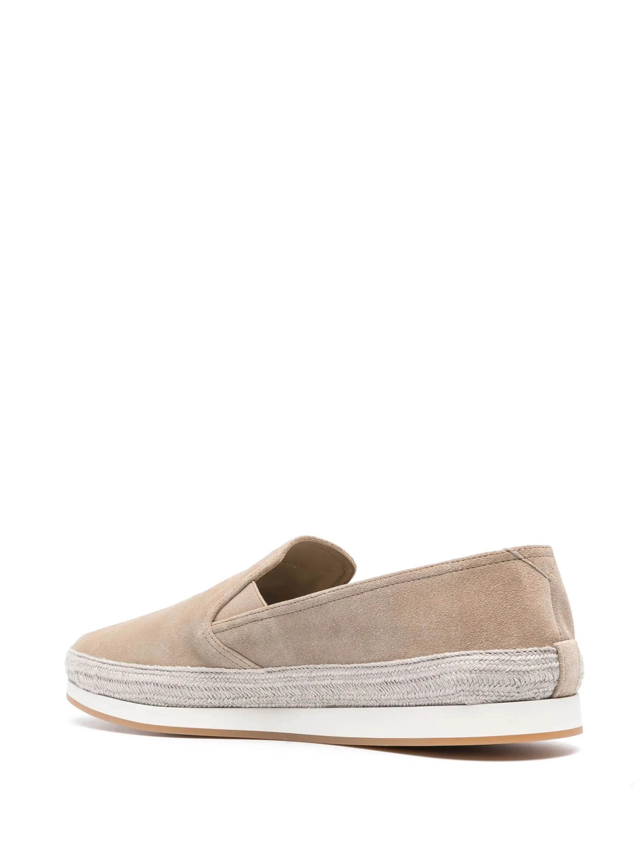 Suede Slip-on Espadrilles