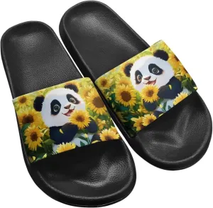 Summer Slide for Women Slip on Sandals Lightweight Cloud Soft Slippers Non-Slip Shower Slipper SizeUS 5-12.5