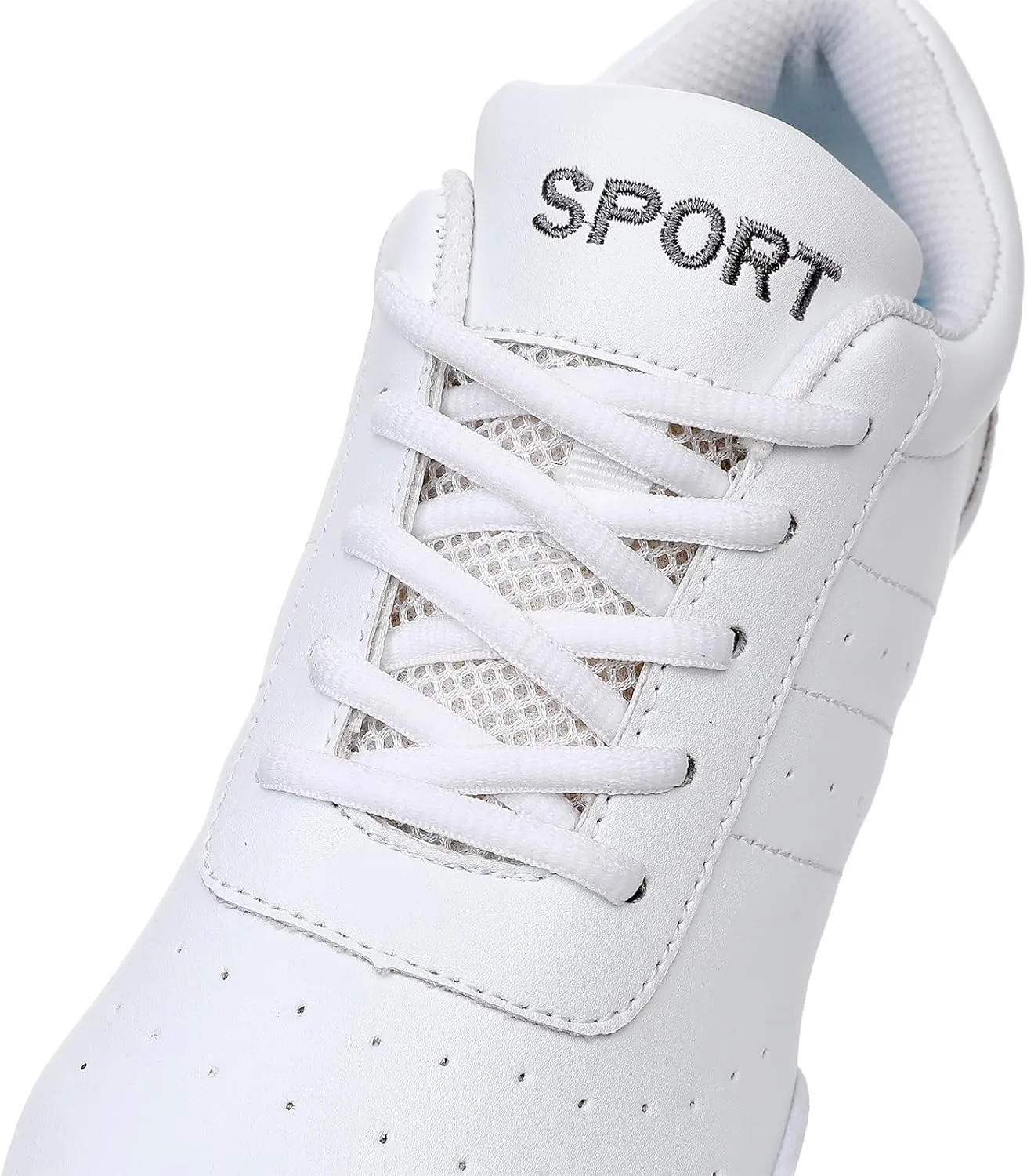 SWDZM Ballroom Salsa Practice Dance Sneakers Cheer Shoes for Women Cheerleading Athletic Dance Shoes