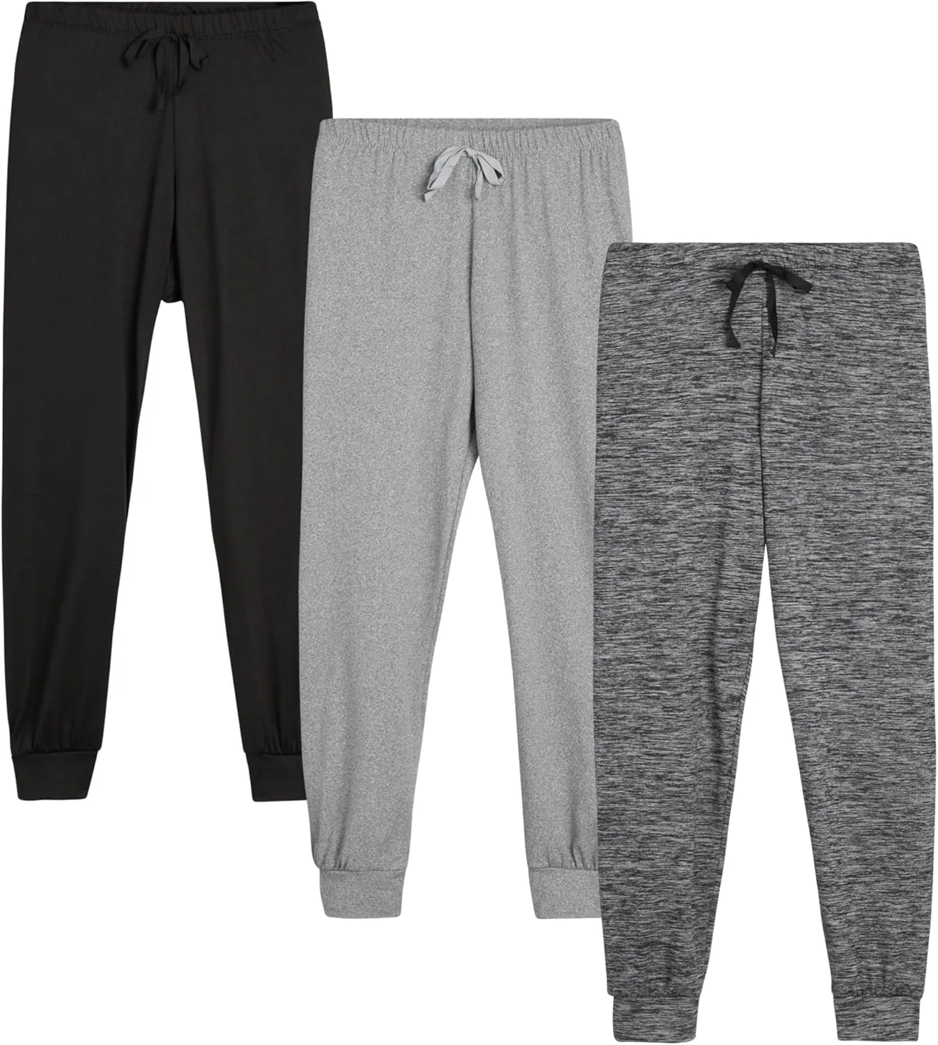 Sweet Hearts Girls Sweatpants - 3 Pack Super Soft Girls' Activewear Performance Jogger Pants: Made in USA (Sizes: 5-18)