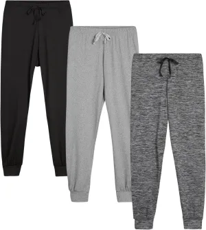 Sweet Hearts Girls Sweatpants - 3 Pack Super Soft Girls' Activewear Performance Jogger Pants: Made in USA (Sizes: 5-18)