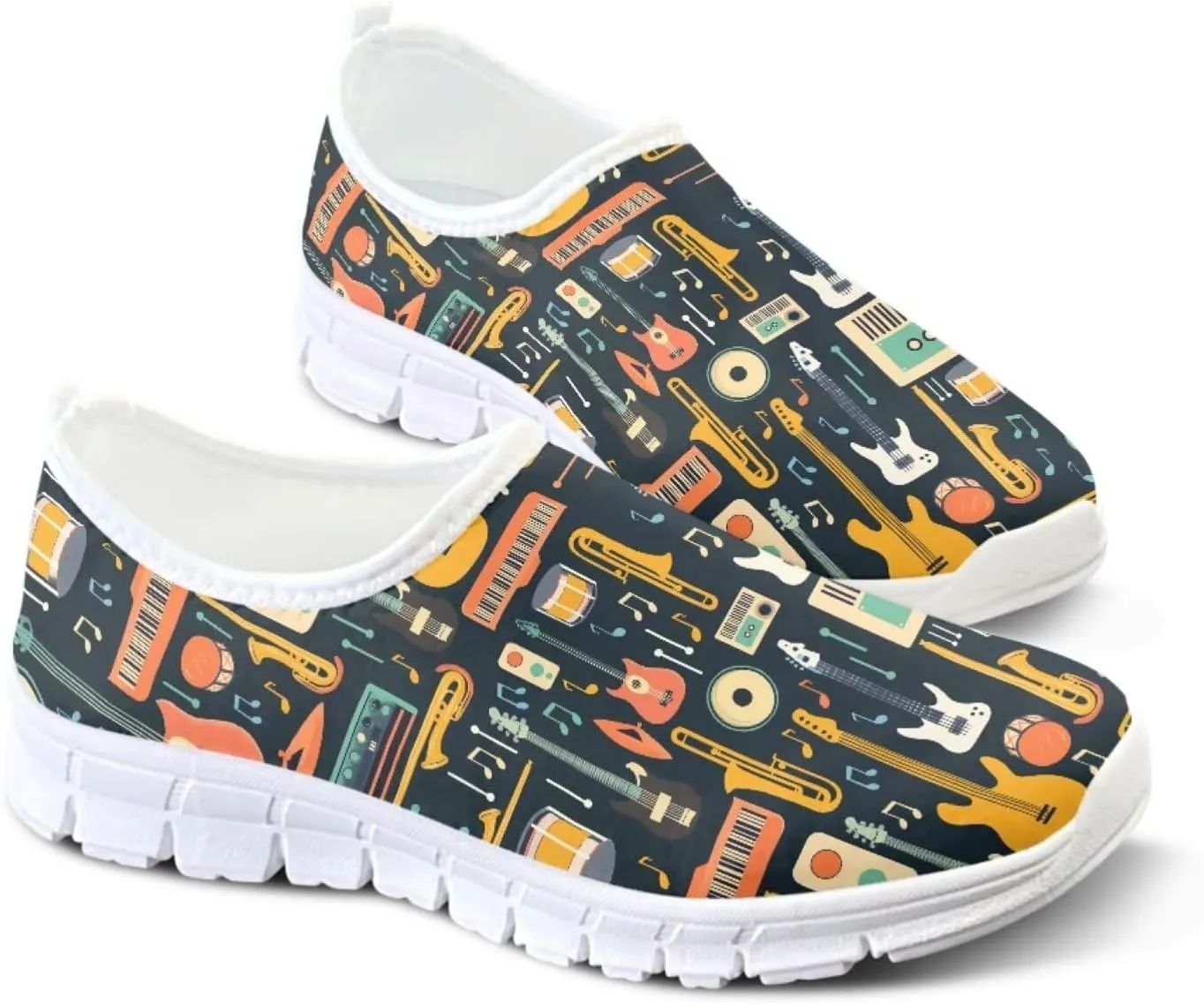 SYtrade Women's Art Loafers Summer Tennis Fashion Sneaker White Sole
