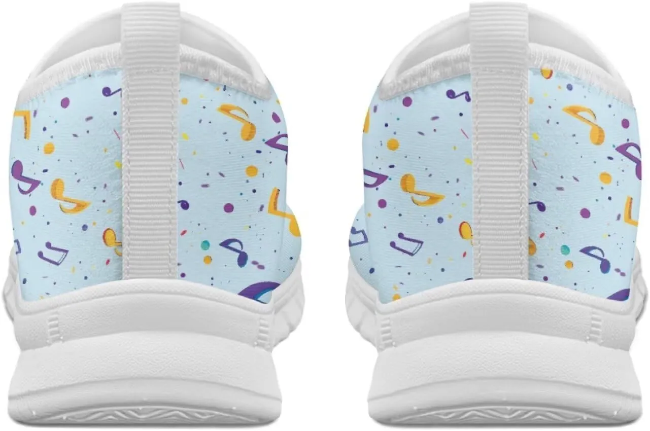 SYtrade Women's Art Loafers Summer Tennis Fashion Sneaker White Sole