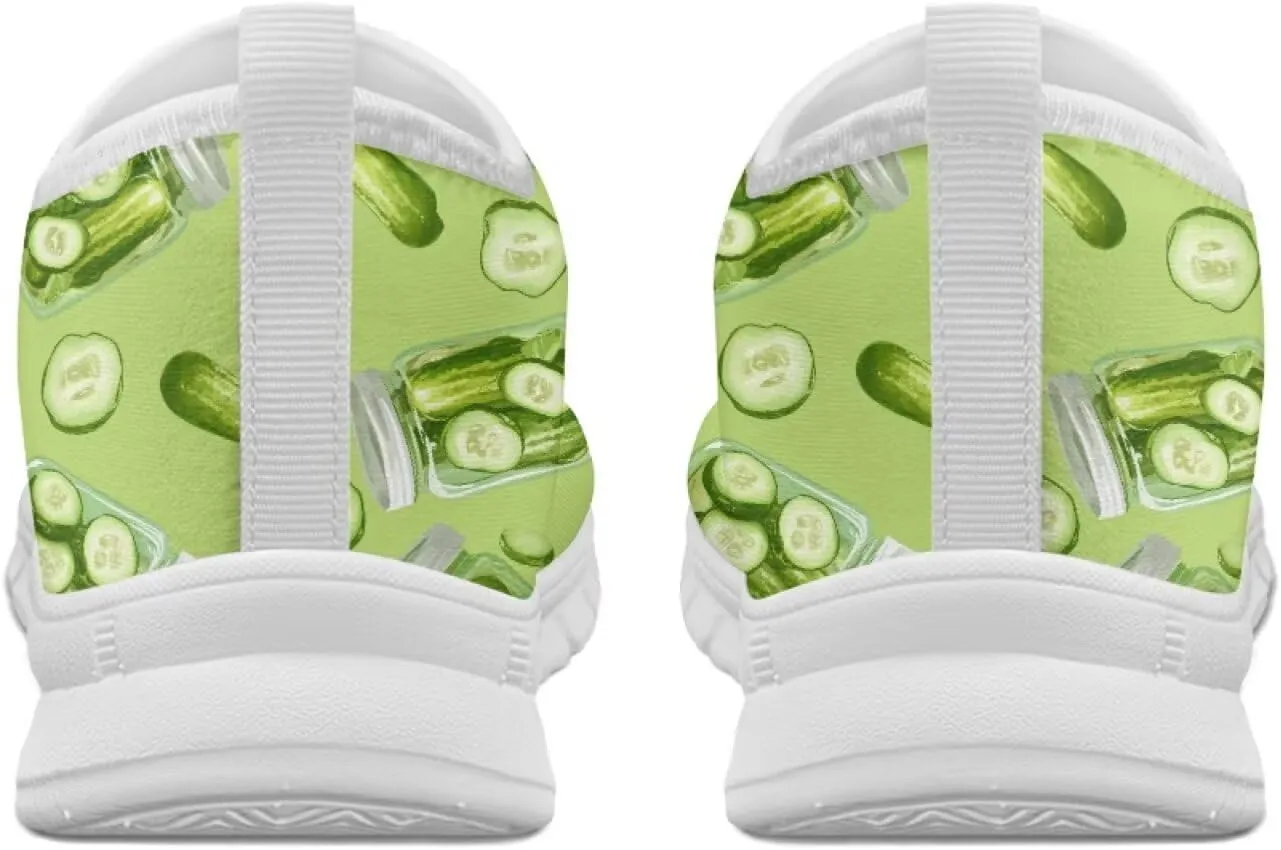 SYtrade Women's Art Loafers Summer Tennis Fashion Sneaker White Sole