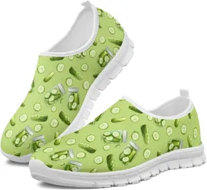 SYtrade Women's Art Loafers Summer Tennis Fashion Sneaker White Sole