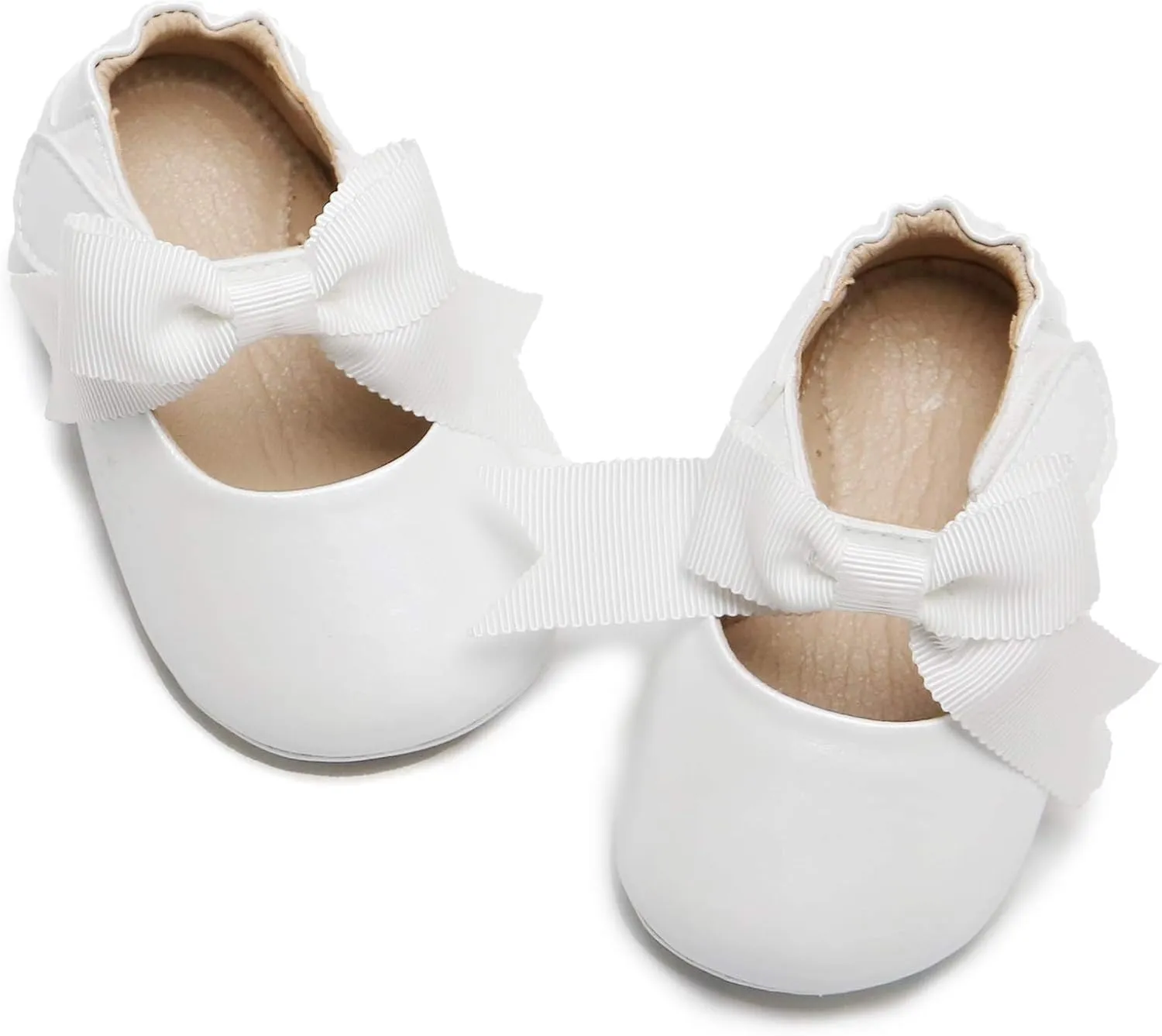 THEE BRON Infant Toddler Baby Soft Sole Leather Shoes for Girls Boys Walking Sneakers