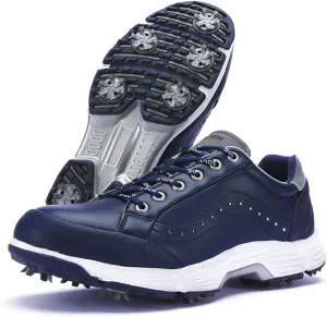 THESTRON 2021 Men Golf Shoes Professional Spikes Golf Sport Sneakers Waterproof Mens Trainers Golfing